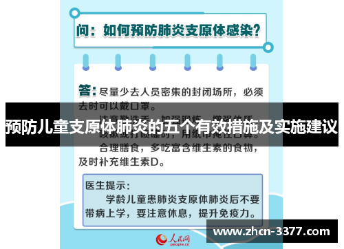 预防儿童支原体肺炎的五个有效措施及实施建议